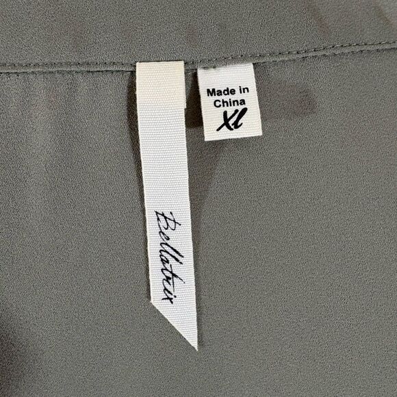 NWOT Bellatrix Olive Green Sleeveless Top - Picture 5 of 6